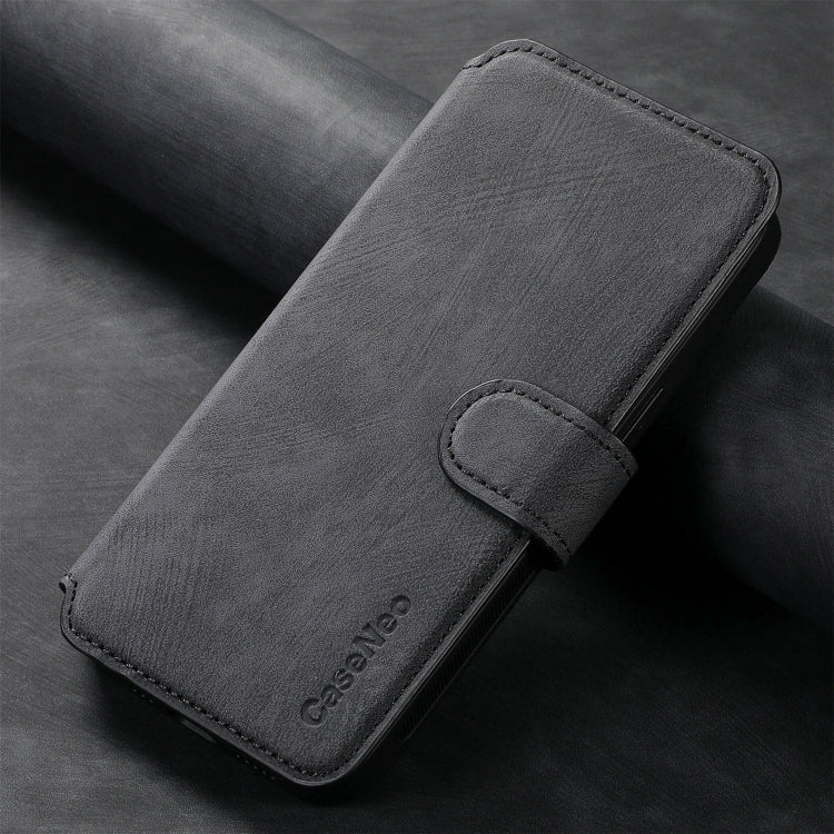 For Huawei Pura 70 CaseNeo MagSafe RFID Anti-theft Retro Leather Phone Case(Black)