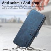 For Huawei Pura 70 Pro CaseNeo MagSafe RFID Anti-theft Retro Leather Phone Case(Blue)