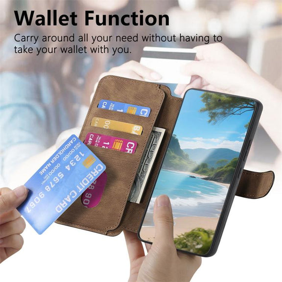 For Honor 400 Pro Global 160.8mm CaseNeo MagSafe RFID Anti-theft Retro Leather Phone Case(Brown)