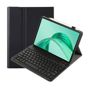 For Honor Pad X8a / X9 2024 AH25 Ultra-thin Detachable Bluetooth Keyboard Leather Tablet Case(Black)