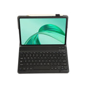 For Honor Pad X8a / X9 2024 AH25 Ultra-thin Detachable Bluetooth Keyboard Leather Tablet Case(Black)