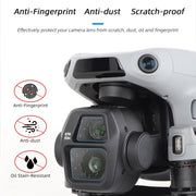For DJI Air 3S Sunnylife Tempered Glass Film Lens Protector, Quantity:1 Set(Transparent)