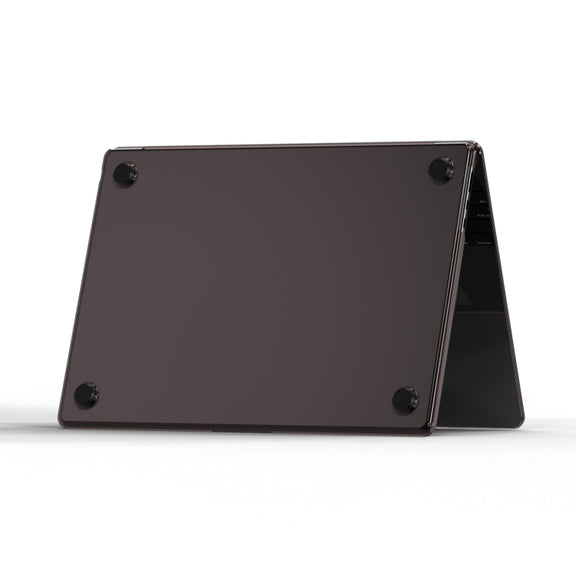For MacBook Pro 14.2 A2992/A2918/A2779 Ultra-thin Crystal Hardshell Laptop Protective Case(Black)