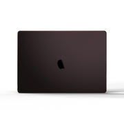For MacBook Air 13.6 M2 A2681 / M3 A3113 Ultra-thin Crystal Hardshell Laptop Protective Case(Black)