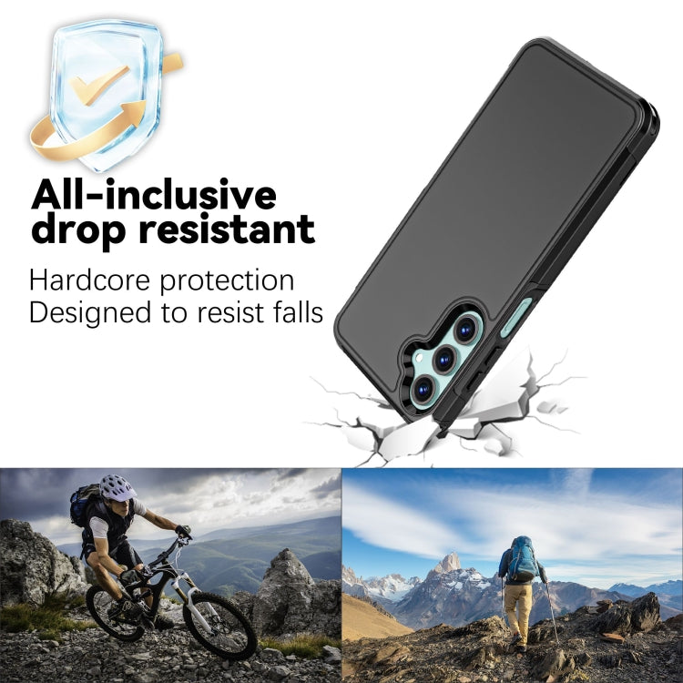 For Samsung Galaxy A16 5G / 4G RedPepper Box PC Hybrid TPU Phone Case(Black)