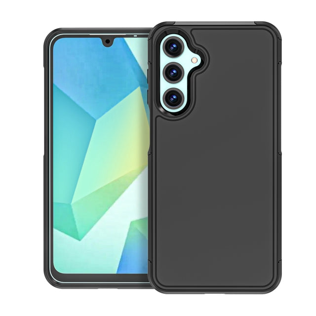 For Samsung Galaxy A16 5G / 4G RedPepper Box PC Hybrid TPU Phone Case(Black)