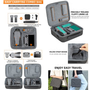 Sunnylife Carrying Case Bag, Model:B657 For DJI RC 2 / 1 Control Bag