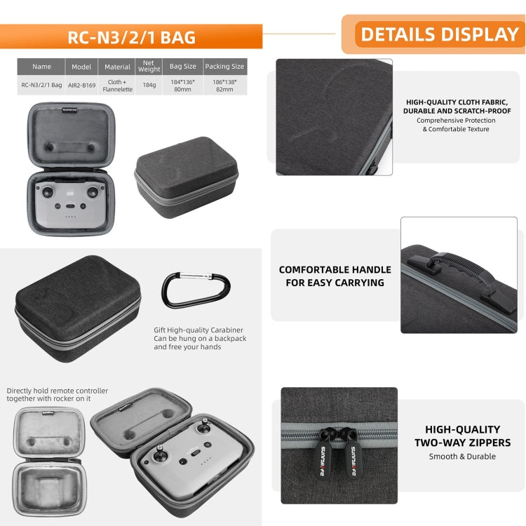 Sunnylife Carrying Case Bag, Model:A3-B660 Batteries Bag