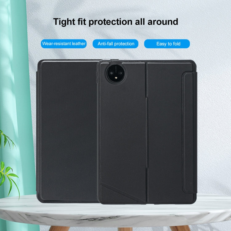 For Huawei MatePad Pro 11 2024 / 2022 Detachable Backlit Bluetooth Keyboard Leather Case with Touchpad(Black)