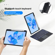For Huawei MatePad Pro 11 2024 / 2022 Detachable Backlit Bluetooth Keyboard Leather Case with Touchpad(Black)