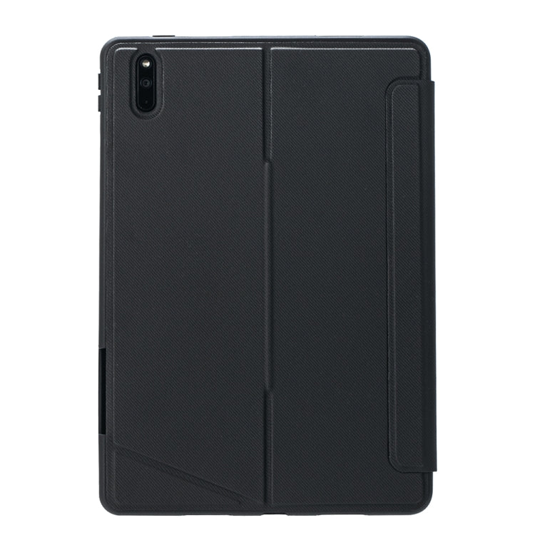 For Huawei MatePad 11 2021 Detachable Backlit Bluetooth Keyboard Leather Case with Touchpad(Black)