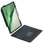 For Honor MagicPad 2 12.3 Detachable Backlit Bluetooth Keyboard Leather Case with Touchpad(Black)