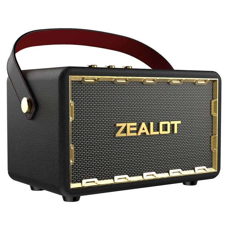 Zealot MT01 Retro Card Portable Wireless Bluetooth Speaker(Black)