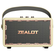 Zealot MT01 Retro Card Portable Wireless Bluetooth Speaker(White)