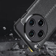 For OPPO Find X8 Pro Litchi Texture Shockproof TPU Phone Case(Black)