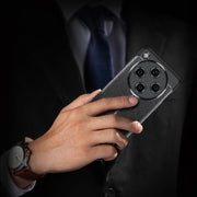 For OPPO Find X8 Pro Litchi Texture Shockproof TPU Phone Case(Black)