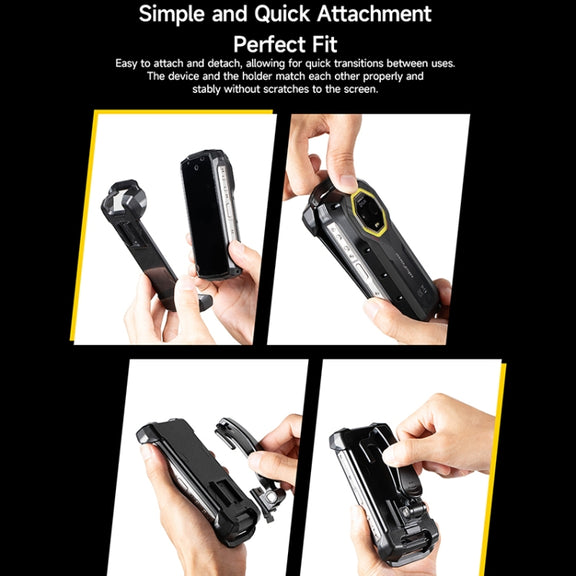 For Ulefone Armor mini 20T Pro / 20 Pro Ulefone Back Clip Phone Case(Black)