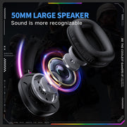 ONIKUMA X33 Head-mounted RGB Light E-Sports Gaming Headset, Cable Length: 2m(Black)