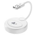 USB Interface Wired to Wireless CarPlay Auto Adapter for Android, Specification:Round(White) - free shipping - PMC Jewellery - Order now!
