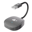USB Interface Wired to Wireless CarPlay Auto Adapter for Android, Specification:Square(Silver) - free shipping - PMC Jewellery - Order now!