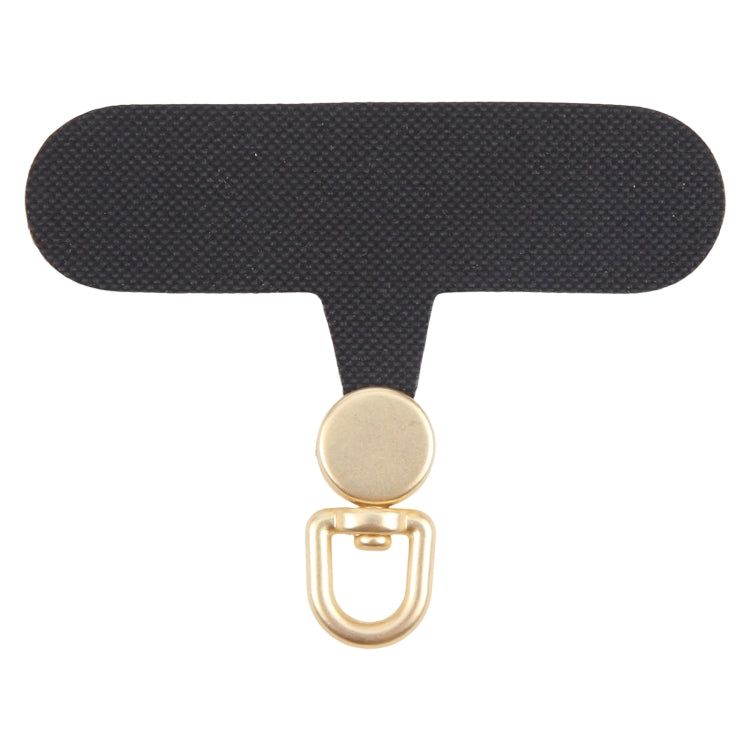 360 Degree Rotation Mobile Phone Lanyard Fixing Gasket(Black)