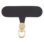 360 Degree Rotation Mobile Phone Lanyard Fixing Gasket(Black)
