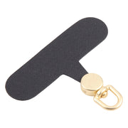 360 Degree Rotation Mobile Phone Lanyard Fixing Gasket(Black)