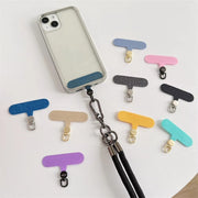 360 Degree Rotation Mobile Phone Lanyard Fixing Gasket(Black)