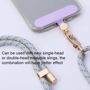 360 Degree Rotation Mobile Phone Lanyard Fixing Gasket(Black)