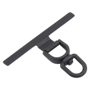 360 Degree Rotation T-shape Metal Mobile Phone Lanyard Fixing Gasket(Black)