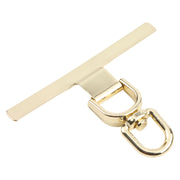 360 Degree Rotation T-shape Metal Mobile Phone Lanyard Fixing Gasket(Gold)