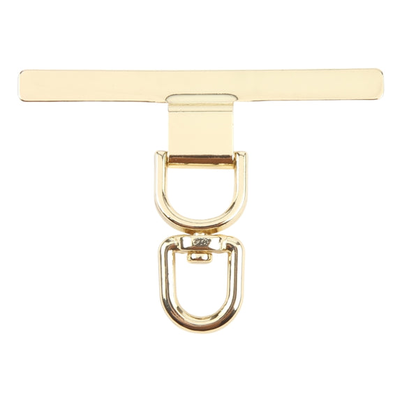 360 Degree Rotation T-shape Metal Mobile Phone Lanyard Fixing Gasket(Gold)