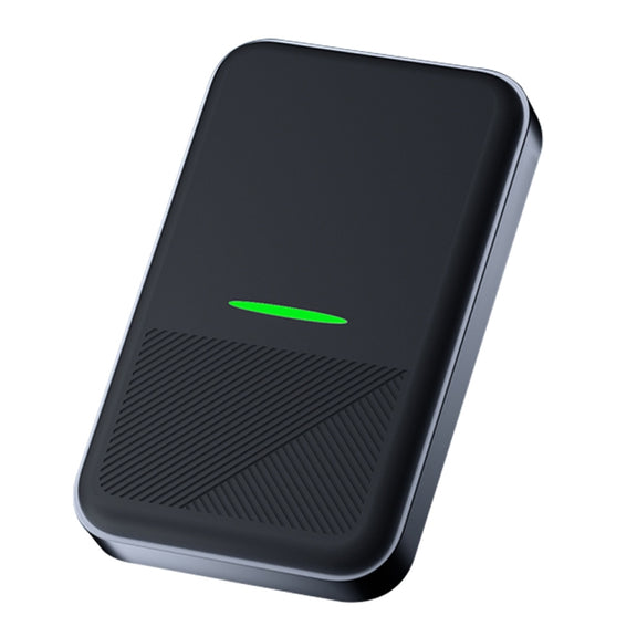 CarPlay and Android Auto Wireless Car Connectivity Box, Specification: Square(Black)