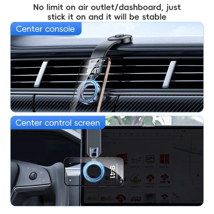 Yesido C217 Car MagSafe Magnetic Mobile Phone Holder(Black)