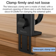 Yesido C298 Clip MagSafe Magnetic Mobile Phone Holder(Black)