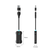 CarPlay and Android Auto Dual Interface Wireless Car Connectivity Box, Length:20cm(Black)