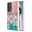 For Samsung Galaxy S25 Ultra 5G Electroplating IMD TPU Phone Case(Colorful Scales) - Galaxy S25 Ultra 5G Cases by PMC Jewellery | Online Shopping South Africa | PMC Jewellery | Buy Now Pay Later Mobicred