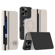For iPhone 16 Pro Max GKK Detachable Flip Leather MagSafe Phone Case(Titanium Gray) - free shipping - PMC Jewellery - Order now!