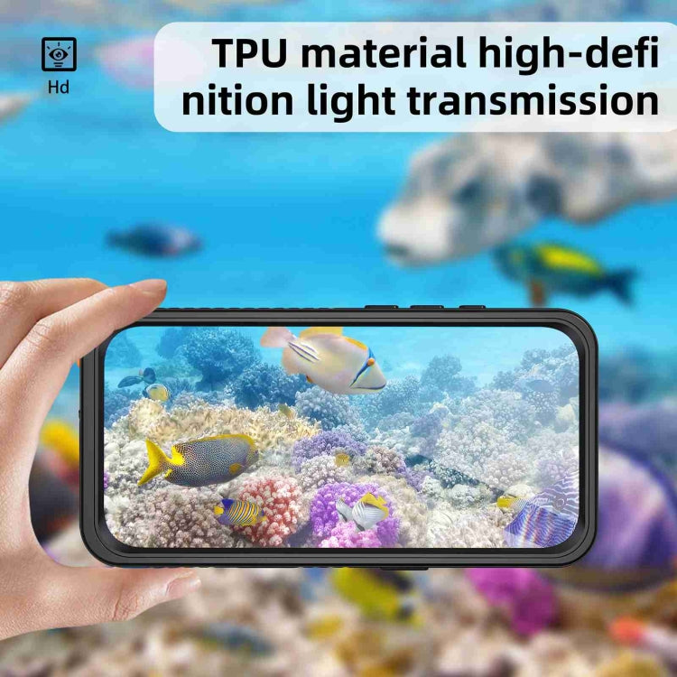 For iPhone 16 Plus RedPepper IP68 Water-resistant Triple-proof Phone Case(Black)