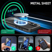 For iPhone 16 Plus RedPepper IP68 Water-resistant Triple-proof MagSafe Phone Case(Black)