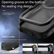 For iPhone 16 RedPepper IP68 Water-resistant Triple-proof MagSafe Phone Case(Black Blue)