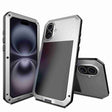 For iPhone 16 Plus RedPepper Triple-proof Metal Phone Case(Silver) - free shipping - PMC Jewellery - Order now!