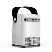T-2 1920 x 1080P 240ANSI HiSilicon 352 Android 9.0 Portable Projector, US Plug(White)
