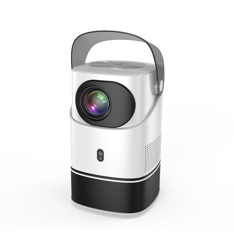 TS-2 1920 x 1080P 240ANSI HiSilicon 352 Android 9.0 Telescopic Projector, UK Plug(White)