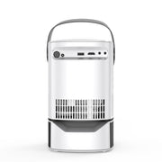 TS-2 1920 x 1080P 240ANSI HiSilicon 352 Android 9.0 Telescopic Projector, UK Plug(White)