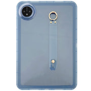 For Huawei MatePad Pro 11 2024 Wristband Holder PC Hybrid TPU Soft Tablet Case(Blue)