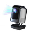 TZ-1 1080P 280ANSI HiSilicon 352 Android 9.0 Foldable PTZ Stand Projector, EU Plug(Grey) - LED Projector by PMC TechLife | Online Shopping South Africa | PMC TechLife | Buy Now Pay Later Mobicred
