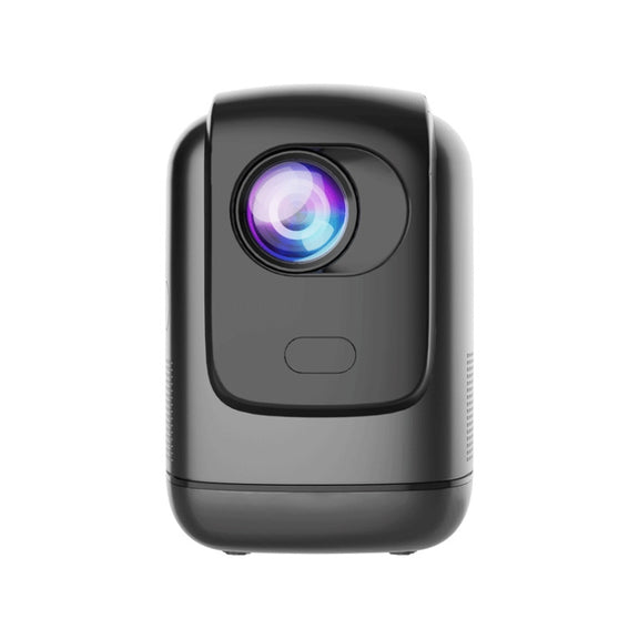 TZ-1 1080P 280ANSI HiSilicon 352 Android 9.0 Foldable PTZ Stand Projector, EU Plug(Grey)