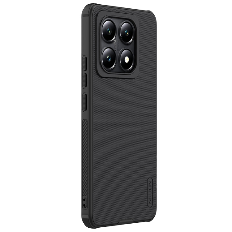 For Xiaomi 14T Pro NILLKIN Frosted Shield Pro PC + TPU Phone Case(Black)
