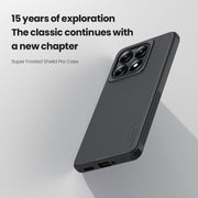 For Xiaomi 14T Pro NILLKIN Frosted Shield Pro PC + TPU Phone Case(Black)